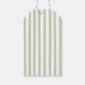 Sports Soccer Kickin Stripe Valentine Tag ギフトタグ (裏面)