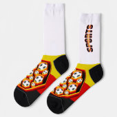 Sports - Sportsocken Deutschland - verrückt? ソックス (左)