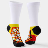 Sports - Sportsocken Deutschland - verrückt? ソックス (傾斜あり)