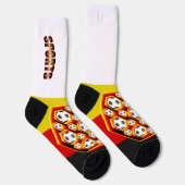Sports - Sportsocken Deutschland - verrückt? ソックス (右)