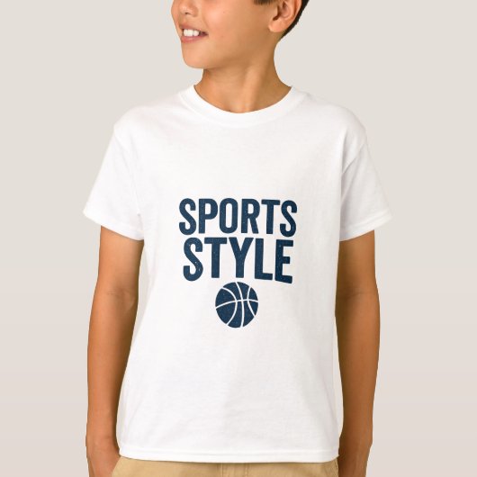 Sports Style Tee  Tシャツ (正面)