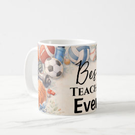 Sports Teacher Thank You Gift End of School Year コーヒーマグカップ