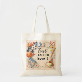 Sports Teacher Thank You Gift End of School Year トートバッグ