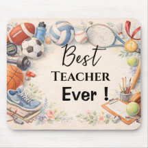 Sports Teacher Thank You Gift End of School Year