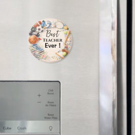 Sports Teacher Thank You Gift End of School Year マグネット