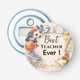 Sports Teacher Thank You Gift End of School Year 栓抜き