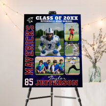 Sports Team High School Senior Day Picture Collage