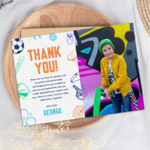 Sports Theme Boys Modern Birthday Party Photo