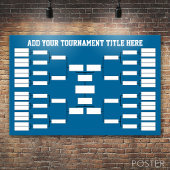 Sports Tournament Bracket ポスター