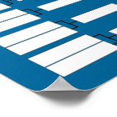 Sports Tournament Bracket ポスター (角)