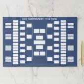 Sports Tournament Bracket for 48 teams ペーパーパッド (インサイチュ)