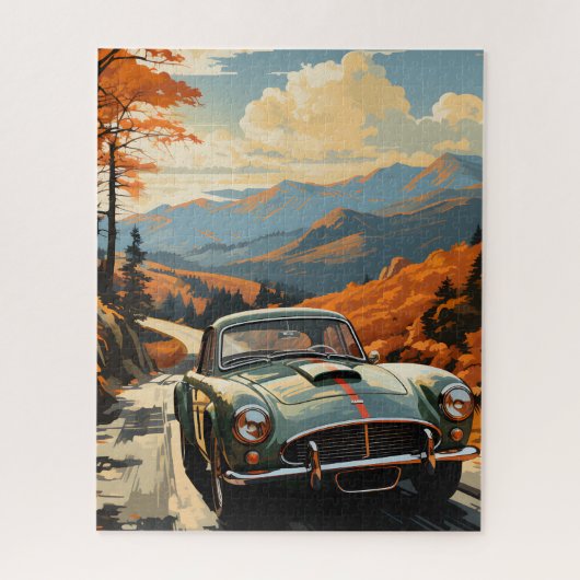 SPORTSCAR OPEN ROAD PUZZLE ジグソーパズル (縦)