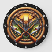 Sportsman’s Heritage Trophy ラージ壁時計 (正面)