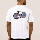 Sporttekの競合他社TシャツのCycleNutsロゴ Tシャツ (裏面)