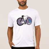 Sporttekの競合他社TシャツのCycleNutsロゴ Tシャツ (正面)