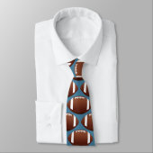 Sporty Federal Blue Football Tie ネクタイ (タイ)