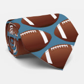 Sporty Federal Blue Football Tie ネクタイ (ロール)