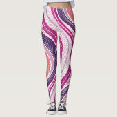 Sporty Feminine Seamless Pattern for Leggings and  レギンス (正面)