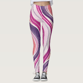 Sporty Feminine Seamless Pattern for Leggings and レギンス