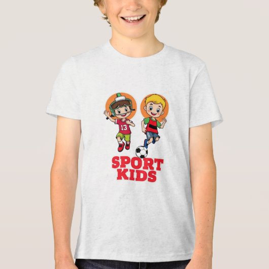 Sporty Kids Fun! トライブレンドＴシャツ (正面)