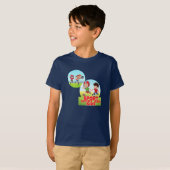 Sporty Kids Fun Playtime Design Tシャツ (正面フル)