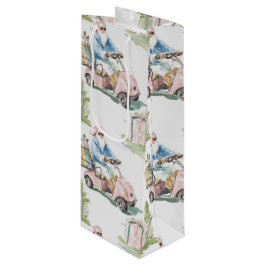 Sporty Santa - golf ワインギフトバッグ