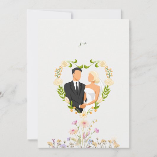 Sporty Wedding Invitation | Glass House  招待状 (裏面)