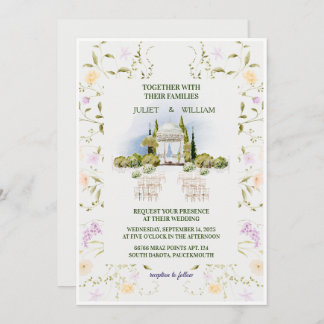 Sporty Wedding Invitation | Glass House  招待状