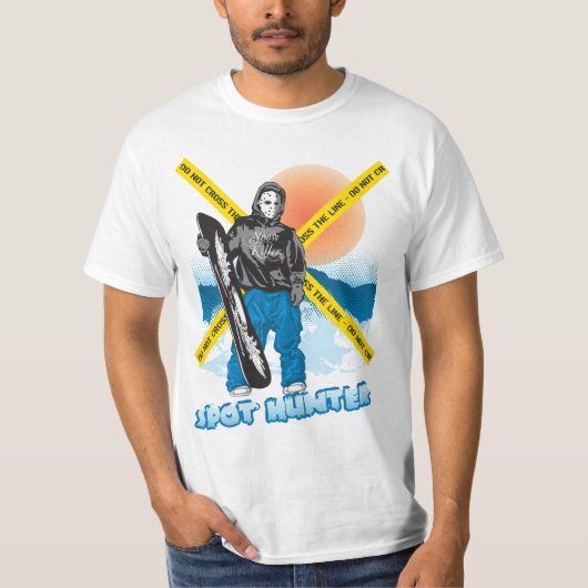 Spot hunter tシャツ (正面)