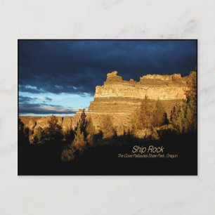 Spot Light on Ship Rockポストカード ポストカード