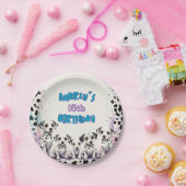 Spot-tacular Dalmatian Puppy Birthday Party ペーパープレート (パーティー)
