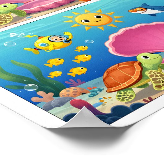 Spot the Difference Adventure Poster  ポスター (角)