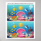 Spot the Difference Adventure Poster  ポスター (正面)