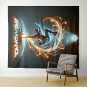 "Spotlight Groove" – スポットライト​の​踊り! タペストリー (インサイチュ(横))