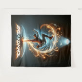 "Spotlight Groove" – スポットライト​の​踊り! タペストリー (正面(横))