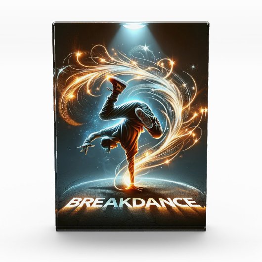 "Spotlight Groove" – スポットライト​の​踊り! フォトブロック (正面)