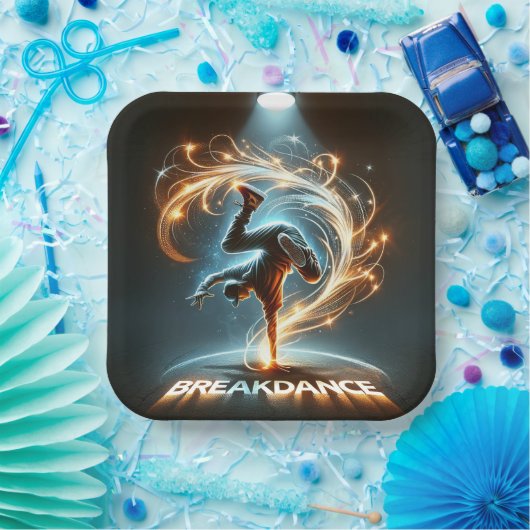 "Spotlight Groove" – スポットライト​の​踊り! ペーパープレート (パーティー)