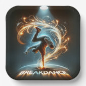 "Spotlight Groove" – スポットライト​の​踊り! ペーパープレート (正面)