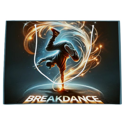 "Spotlight Groove" – スポットライトの踊り! ラージペーパーバッグ (正面)