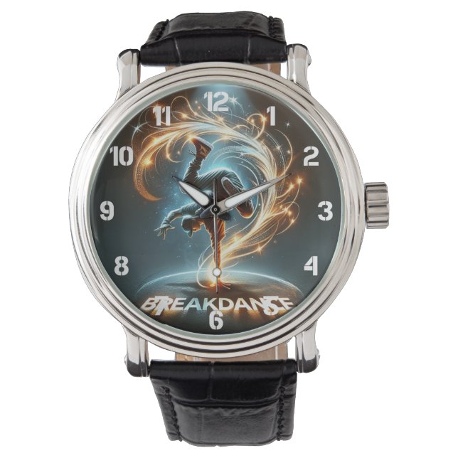 "Spotlight Groove" – スポットライト​の​踊り! 腕時計 (正面)