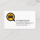 Spotlight On Night Taxi Service 名刺 (裏面)