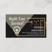 Spotlight On Night Taxi Service 名刺 (正面)