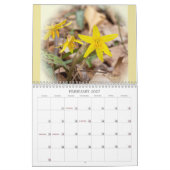 Spotlight on Springtime Wildflowersカレンダー カレンダー (2月 2027)