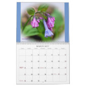 Spotlight on Springtime Wildflowersカレンダー カレンダー (3月 2027)