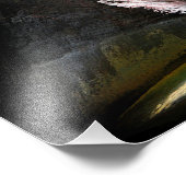 Spotlight on the Water - Zion National Park フォトプリント (角)