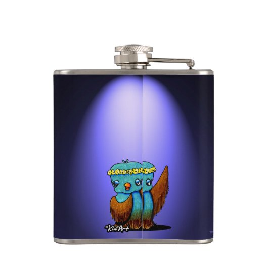 Spotlight Song Bird フラスク (裏面)