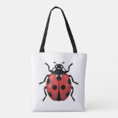 Spots of Joy Ladybug  トートバッグ (裏面)