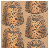 Spotted British Suet Raisin Puding UK Food ファブリック (クローズアップ)