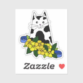 Spotted Catラップトップ シール