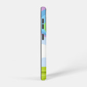 Spotted Cat with Rainbow Samsung Galaxy Case Samsung Galaxyケース (右側面)